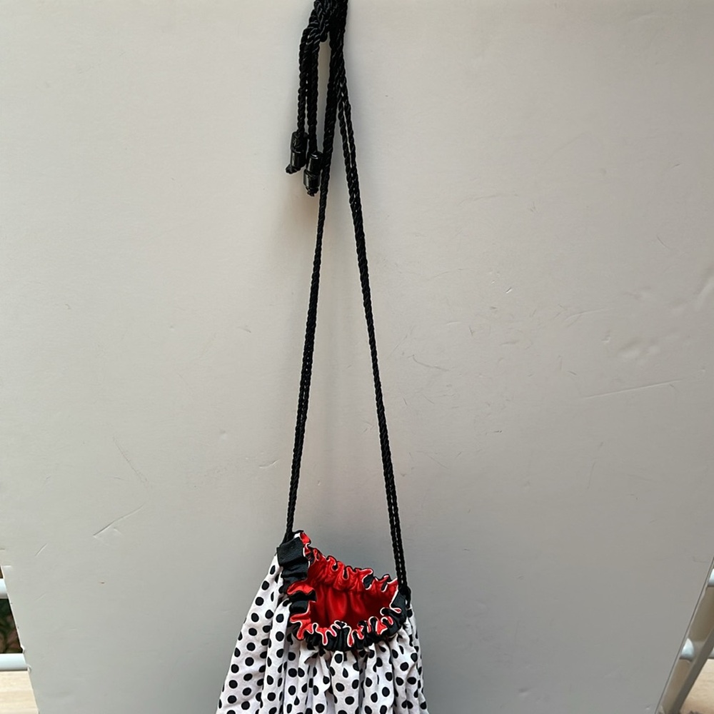 Melted Record Drawstring Polka Dot bag: LONDON Festival Orchestra - RARE Vintage - Picture 3 of 9